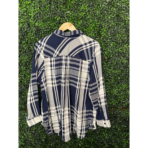 Liz Claiborne Women’s long sleeve Blouse size 0X - Picture 5 of 6